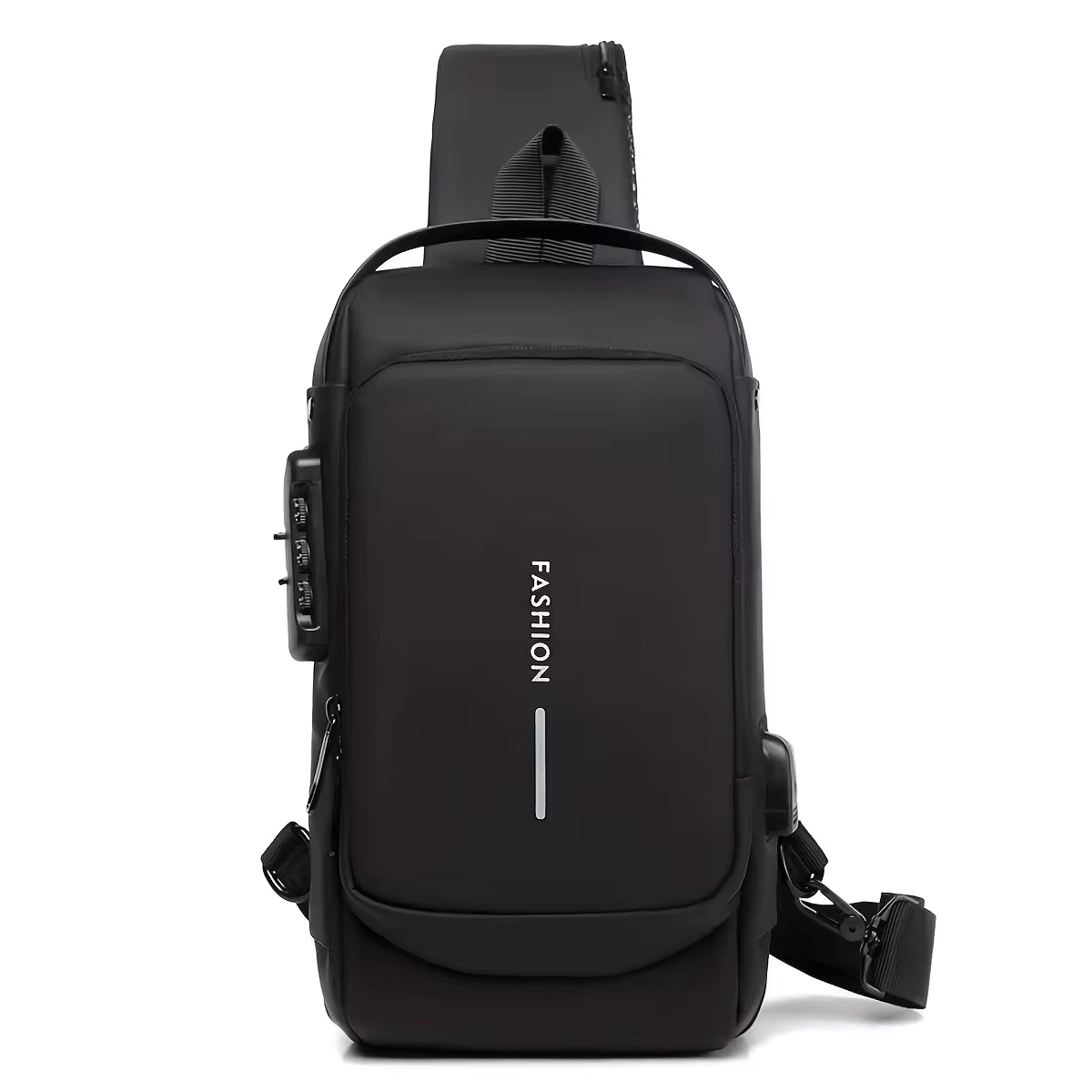 Bolso cruzado antirrobo negro