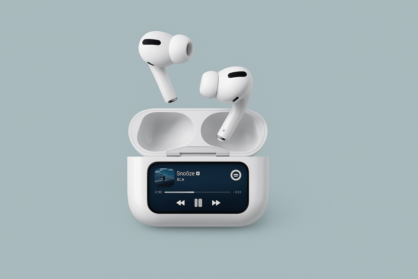 Airpods PRO con pantalla y Cancelación de Ruido